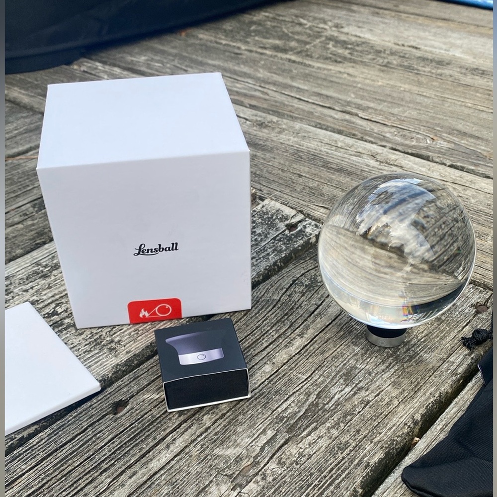 Original Lensball Photography Crystal Sphere